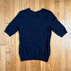 Banana Republic Short-Sleeved Wool-Blend Sweater Size XS
